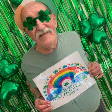 St Patrick’s Day celebrations at Downshaw Lodge