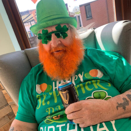 St Patrick’s Day celebrations at Downshaw Lodge
